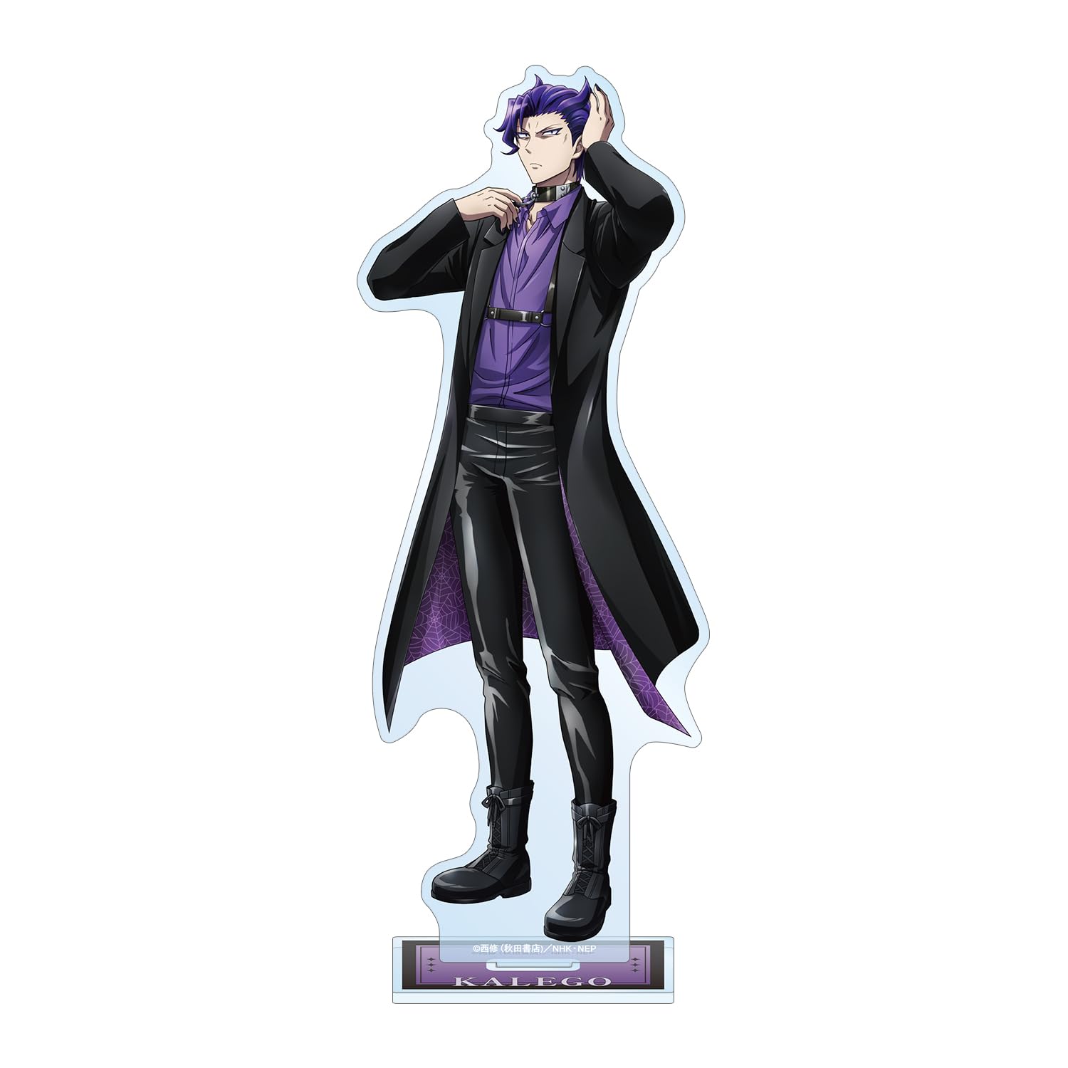 

Welcome to Demon Original Illustration Naberius Karuego Black Coordinate Big Acrylic Stand School! Iruma-kun Ver.