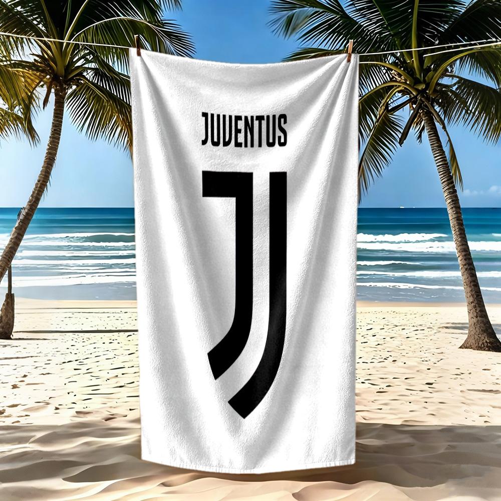 Juventus Beach Towel Quickdry Soft Microfiber Comfortable Lightweight