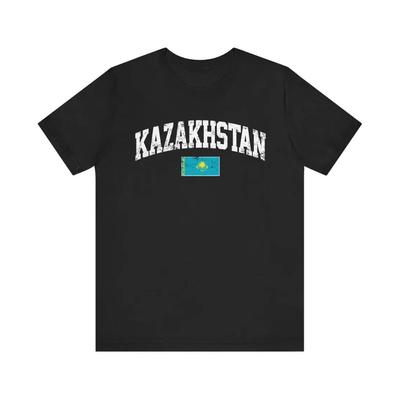 Kazachstán Tričko, Dovolená v Kazachstánu, Kazachstán Unisex Tričko s krátkým rukávem Unisex Tričko