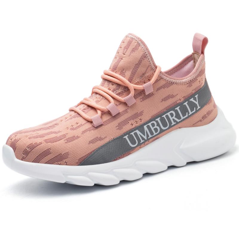 Ατσάλινα παπούτσια ασφαλείας Γυναικεία πάνινα παπούτσια εργασίας Μαξιλάρι αέρα που αναπνέει Γυναικεία παπούτσια εργασίας, ανθεκτικά στη διάτρηση, ελαφριά μπότες εργασίας γυναικεία