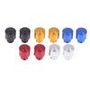 2Pcs Motorcycle Anti-Rust Cnc Aluminum M10 Rear View Mirror Hole Plugs Screws Rearview Mirror Holder Moto Accessories