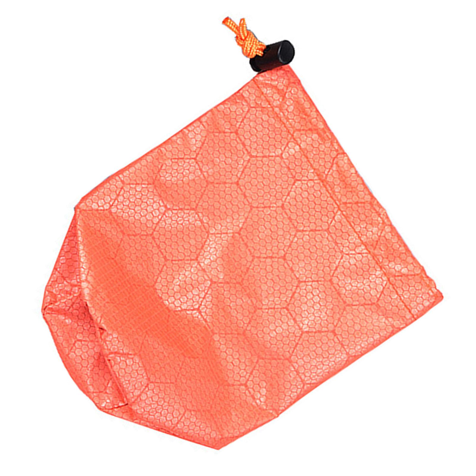 

PE Алюминиевая пленка Спальный мешок Карман для хранения Открытый Компрессионный мешок на шнурке для