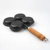 3/4 Hole Egg Frying Pan Cast Iron Pancake Pan Household Omelet Pan  Breakfast