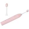 Elektrische Zahnbürste für Erwachsene, wiederaufladbar über USB, IPX7, wasserdicht, Hochfrequenz-Zahnbürste, Pink