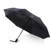Women's Anti-UV Black Glue Sun and Rain Three-Fold Umbrella - Customizable Logo Parasol