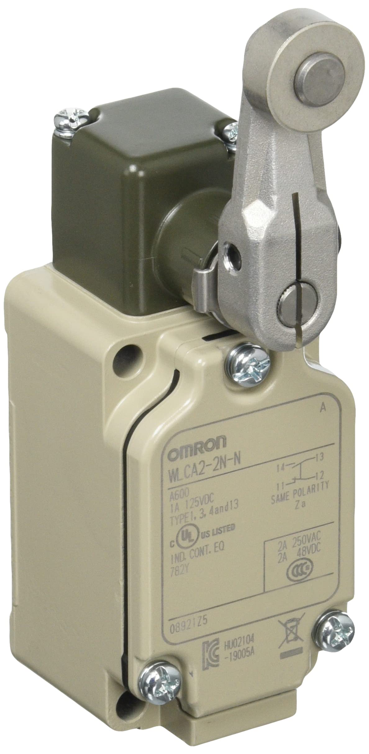 

Omron WLCA2-2N-N 2-Circuit WL Type Limit Switch