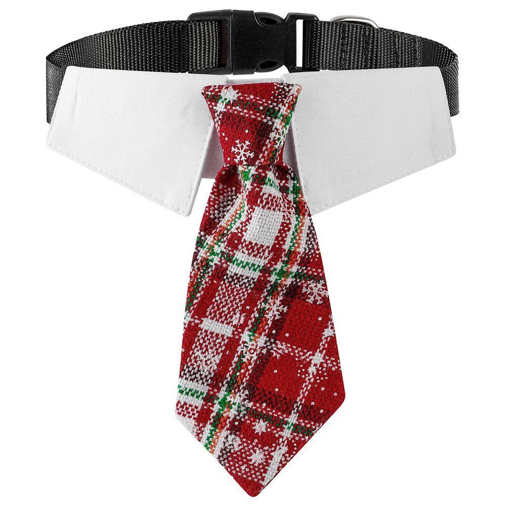 Fashion Christmas Dog Necktie Lovely Formal Tie New Pet Saliva Towel Pet