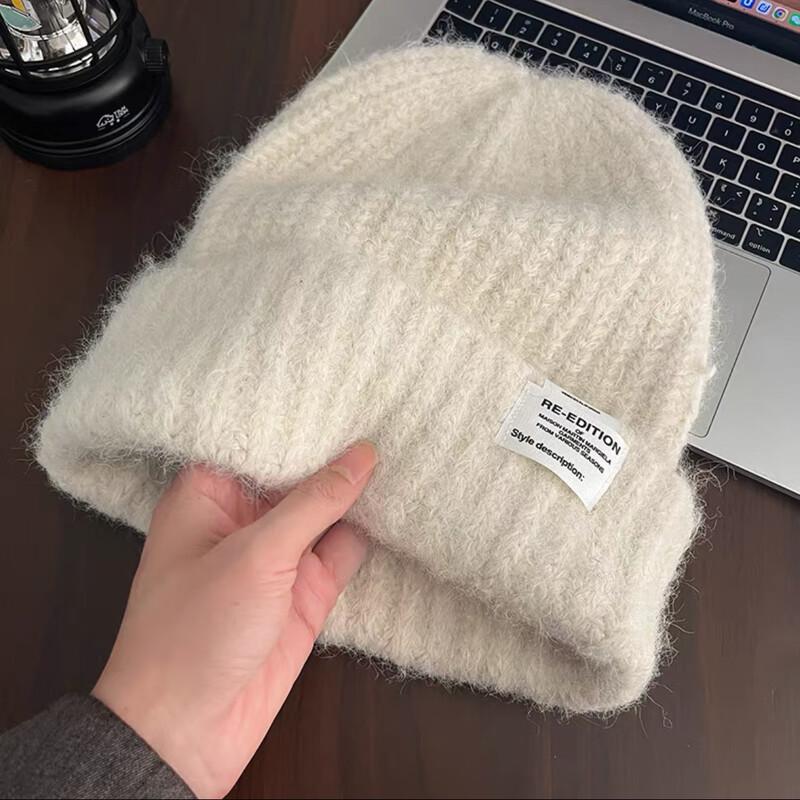 

Женская зимняя вязаная шапка в корейском стиле One Size