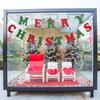 Christmas Decoration Supplies, Hanging Flags, Scene Arrangement, Non-Woven Fabric, Flag Pulling