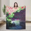 I Saw The Tv Glow  Merch Blankets Super Soft Fleece  Throw Blanket Comfortable Plush Thin Quilt