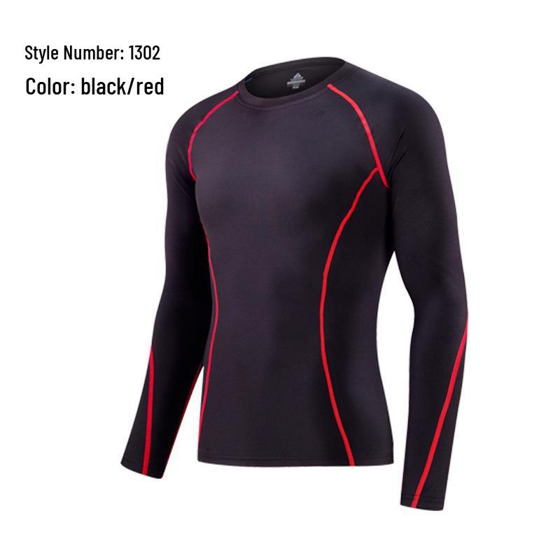 Slim Fit Long Sleeve Quick-Dry Sportswear Set with Fleece Lining for Running and Yoga
