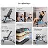 SHUA SH-G593 Adjustable Foldable Home Dumbbell Bench