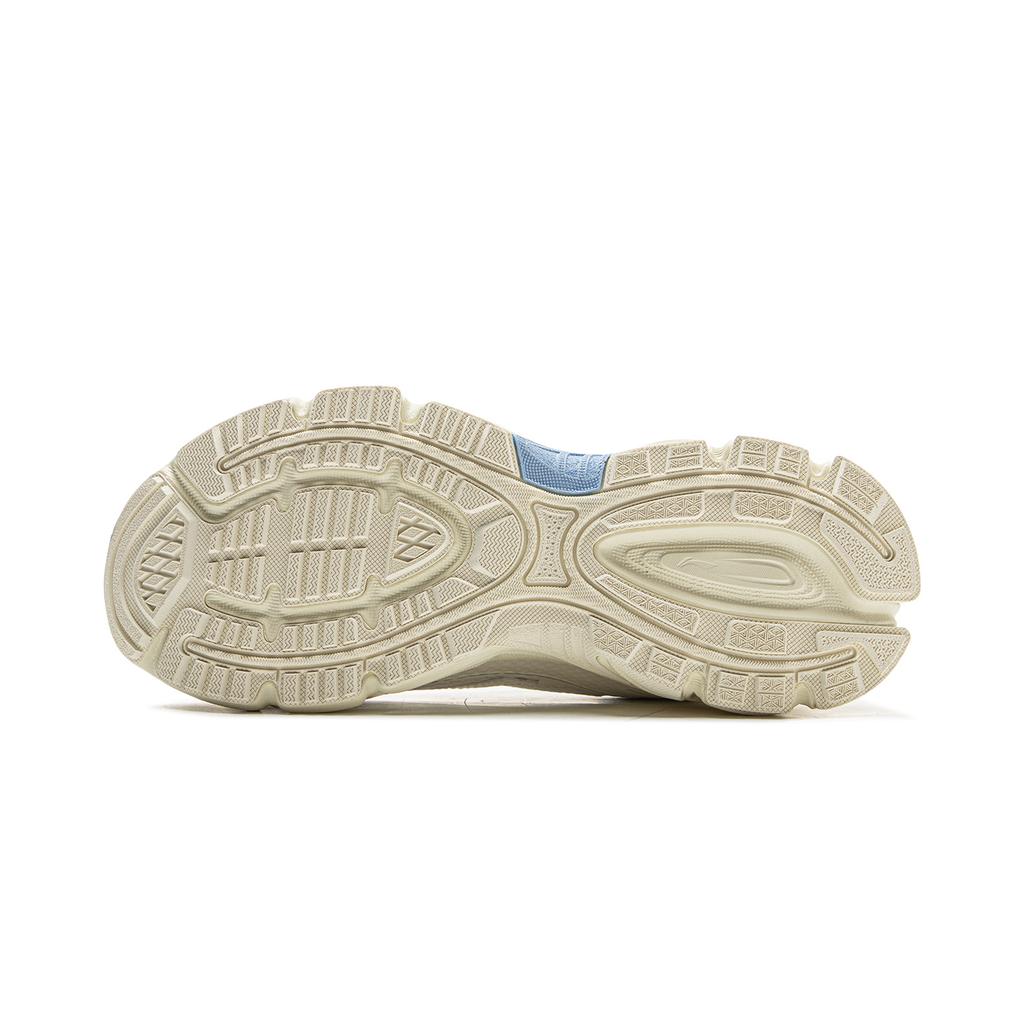 Li Ning Xiaoyao Retro Trend Lightweight Shock Absorbing Casual Running Shoes Women Sneakers Light-Blue ARXV004-3