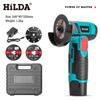 HILDA 12V 3-Inch Mini Brushless Lithium Angle Grinder for Household Use