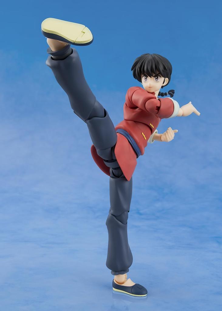 TAMASHII NATIONS Ranma Saotome Ranma 140mm PVC ABS Painted Action Figure S.H.Figuarts 1/2 Approx. &