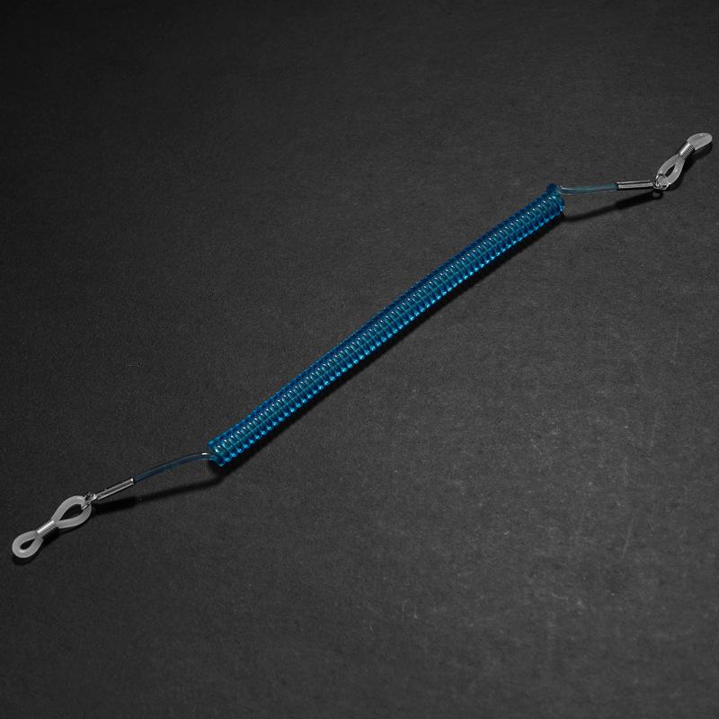 Pu Spring Wire Glasses Rope Sports Telephone Wire High Elastic Telescopic Spiral Wire Children's Spring Fixed Glasses Rope