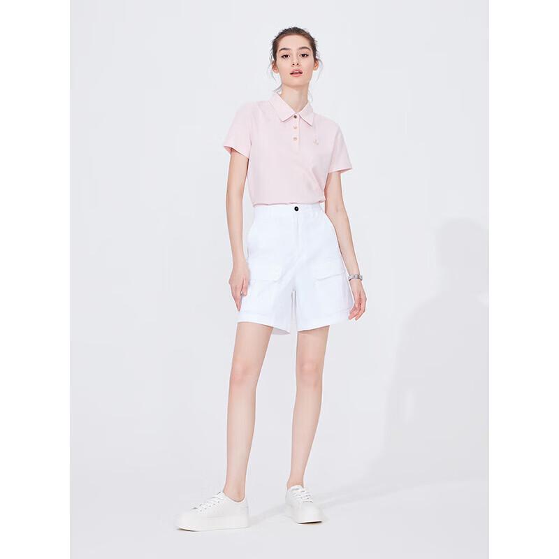 Navigare T-shirt à manches courtes et col polo pour femme 2025