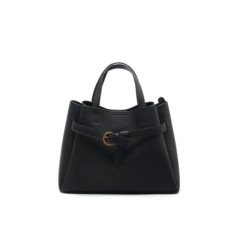 Commuter women's light luxury fashion shoulder bag bag bag leather large capacity versatile bag women's high-end handbag