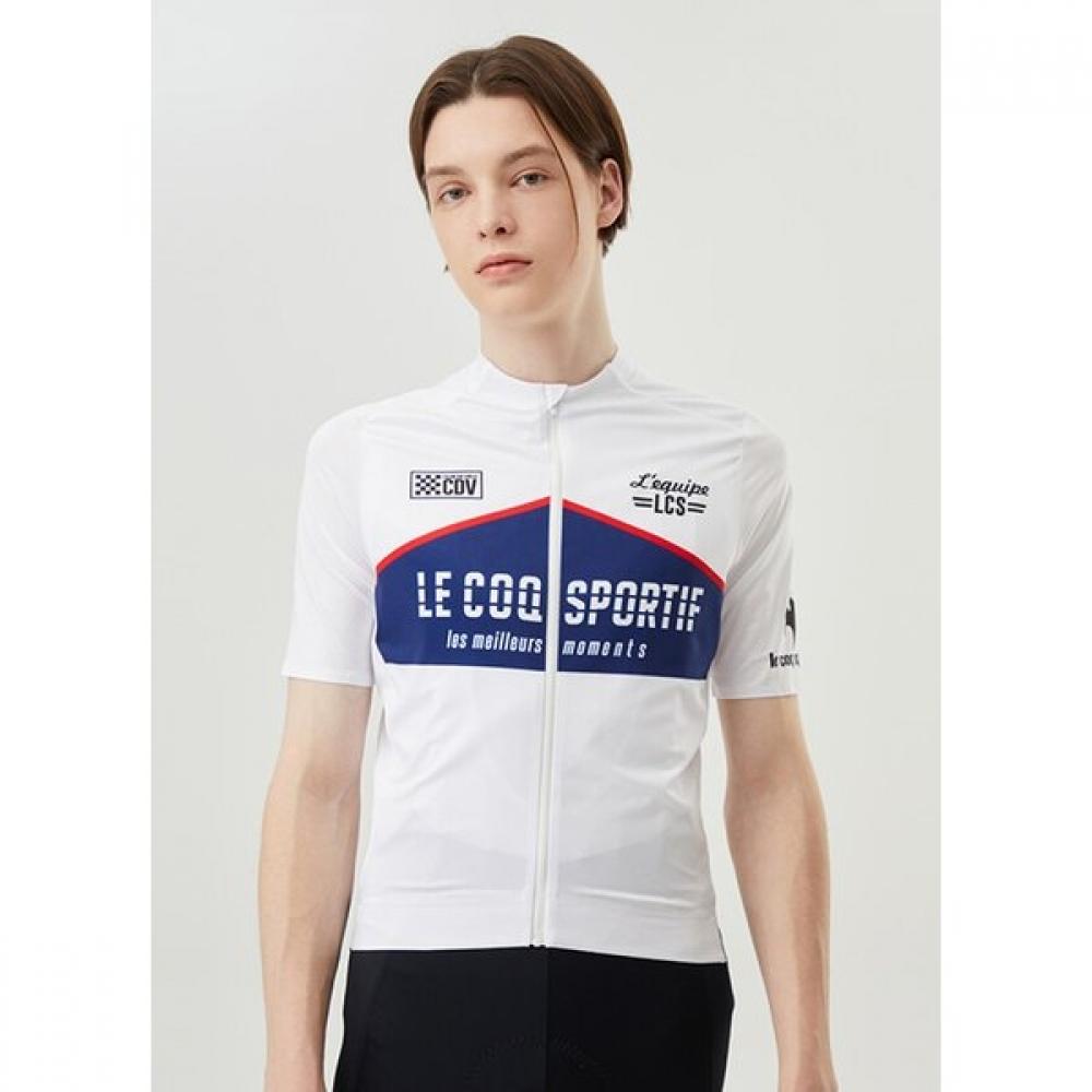 Le Coq Sportif Men S meSh Short SLeeve jerSey Owt   Qp121cpj24 BLK black/90 S