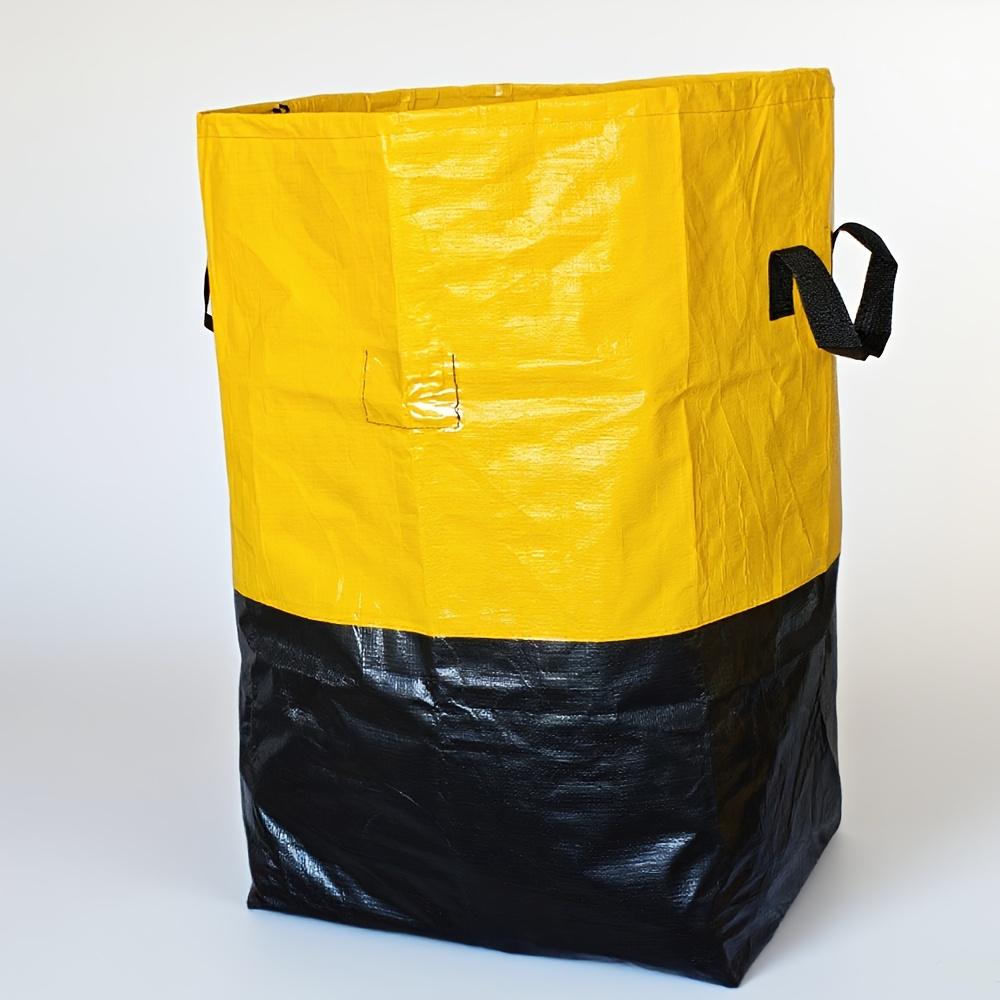 1er-Pack Schwerlast Umzugstaschen, Großer Aufbewahrungsorganizer für Kleidung Bettzeug, Faltbare Reise College Wohnheim Packlösung