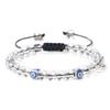 Unisex Handwoven Evil Eye Commuter Bracelet