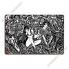 Hero Posed Metal Sign Wall Cave Club Wall Decor Bar Tin Sign Poster