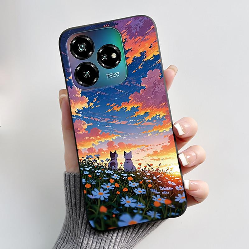 Coque Pour ZTE Blade V60 Design V60 Vita Nubia V60 Design Axon 60 Lite Coque Luxe Mignon Cool Garçons Filles Silicone Souple Couverture Arrière