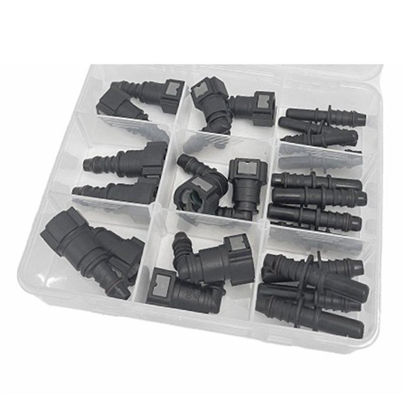 Diesel Oil Hose Replacement Connectors 7.89/9.49/9.89Mm Universal Fuel Line Quick Repair Kit ID8 800-596 Car Parts