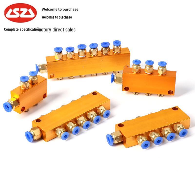 Adjustable Quick-Connect Oil Manifold & Distributor Valve