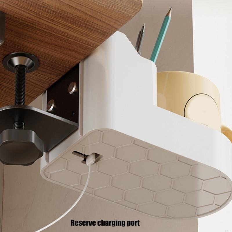 Modern Desktop Storage Tray For Smartphone Beverage ABS Plastic Carbon Steel Box HX6C