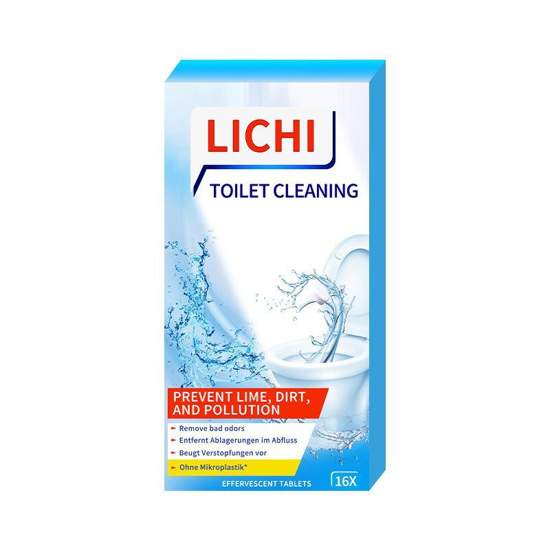 Effervescent Toilet Cleaner & Deodorizer - 2026 Powerful Stain & Scale Remover