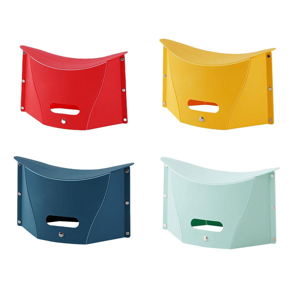 Plastic Portable Folding Stool Outdoor Chairs Portable Stool for Camping Storage Stool Storage Stool Folding Chair