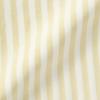 MUJI Natural Lyocell Linen Pajamas FDB06A3S Light Yellow Stripe Size S Cool-to-the-Touch Short-Sleeve Women's