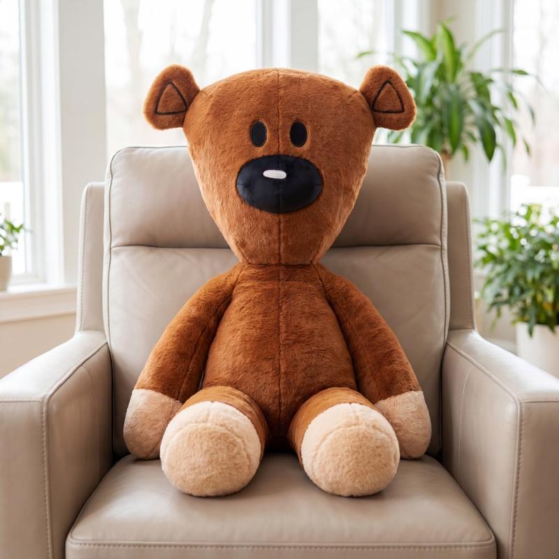 Cute Teddy Bear Stuffed Animal Plush Toy Unisex Children'S Party Gift Soft Bear Plushies For Girls And Boys