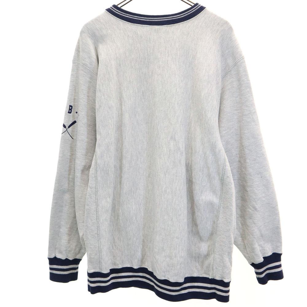 Champion 90s Made in USA Embroidered Tag NBA L.B.I Long sleeve Reverse Weave Sweatshirt trainer Men's Used