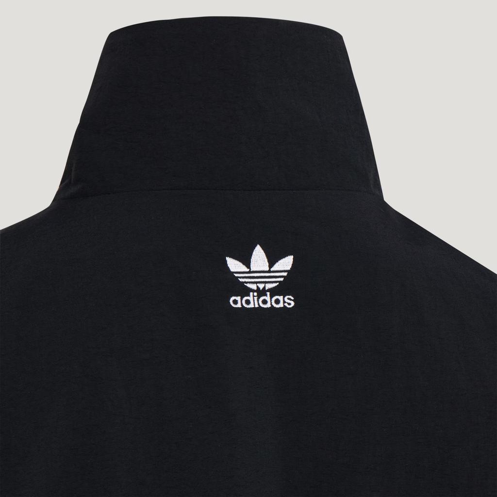 Adidas Originals Woven High Neck Sports Stripe Zip Casual Jacket Kids Jacket KW1181