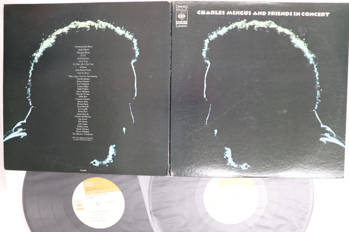 Виниловая пластинка CHARLES MINGUS Charles Mingus And Friends In Conce SOPJ41 CBS SONY 1973 Япония Джаз Б/у