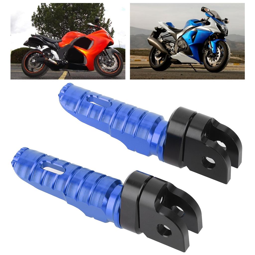 Pair of Front Foot Pegs Pedals Motorcycle Modification Fit for Honda CB125R CB300R CB1300SF