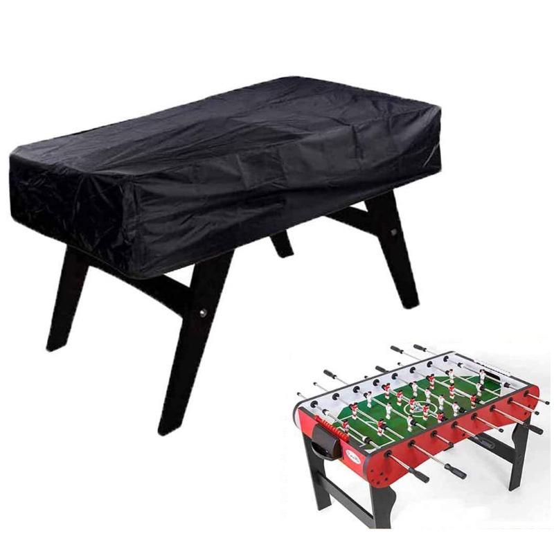 

210D Oxford Cloth Dustproof Table Football Cover for Indoor Use 163x115x48 cm чорний