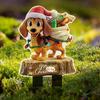 Christmas Decorations Outdoor Stakes Decorative Garden Stakes For Christmas Decor 2D Flat Acrylic Party Supplies For Planter