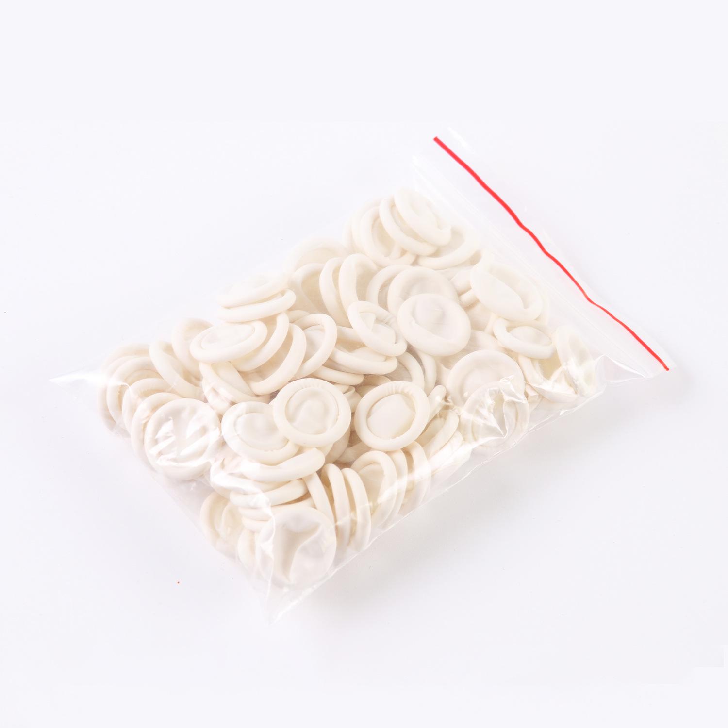 Latex Powder-Free Finger Cots for Beauty, Tattooing, and Industrial Use