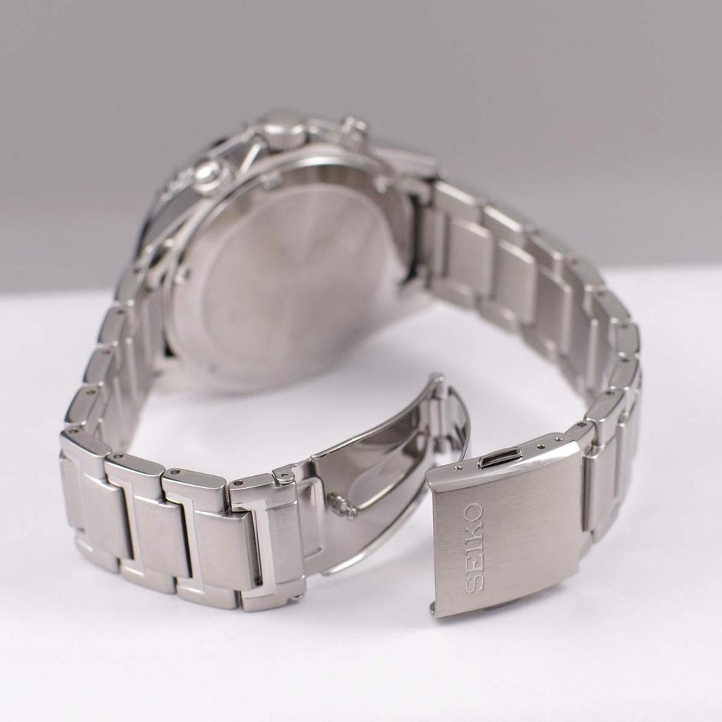 SEIKO Watch Solar Chronograph Overseas Model Navy SSC445P1 [Seiko] Men's [Reverse Import]