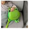 Cute Cartoon Pig Children's Backpack Stylish PVC Eggshell Kindergarten Schoolbags for Boys and Girls Preschool Student Book Bag