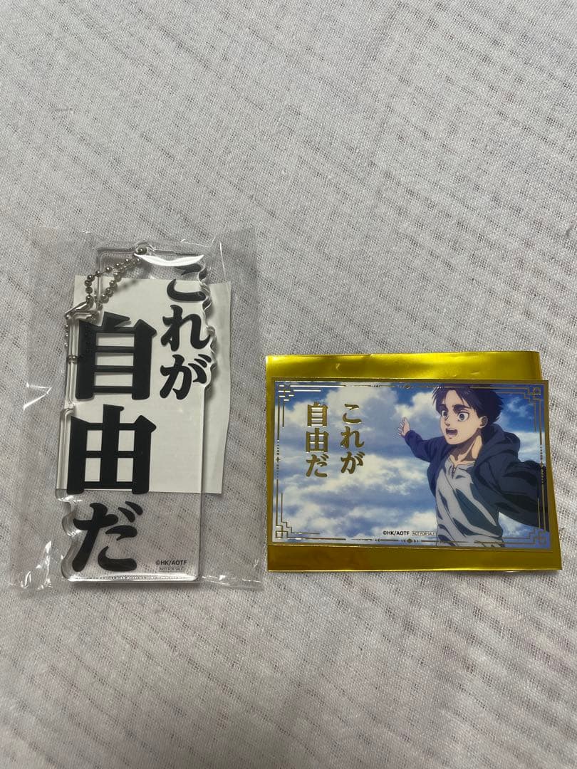 

[Б/У] Атака Титанов Атака на Память Приз Акриловый Блок Брелок Эрен