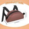 Equestrian Saddle Pouch Oxford Zipper Organizer Compact Storage Tote for Horse Western Endurance Trail Riding
