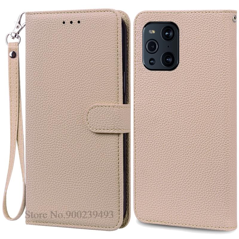 For OPPO Find X3 Pro Case Luxury Leather Flip Case For Oppo Find X3 Pro Wallet Cover Phone Case For Oppo Find X 3 Pro Case Funda