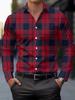 Must-have Plaid Long Sleeve Shirt, Slim Fit, Stylish & Versatile