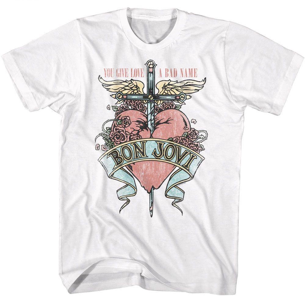 Bon Jovi Love A Bad Name Music Shirt