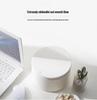 Nordic Mini Desktop Trash Can with Lid - Cute Press-Type Waste Basket for Dining, Bedside, or Coffee Table