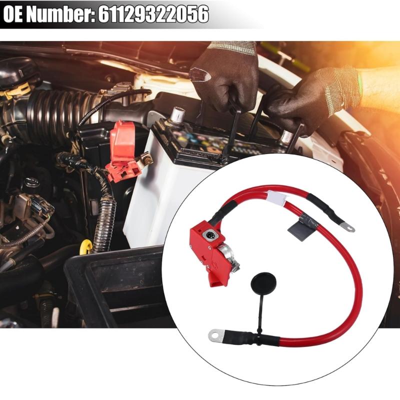 Cablu baterie pozitivă pentru mașină 61129322056 Terminale pozitive Cablu de descărcare a bateriei pentru F15 F16 14-17 Accesoriu auto